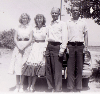 The Durden family 1950's